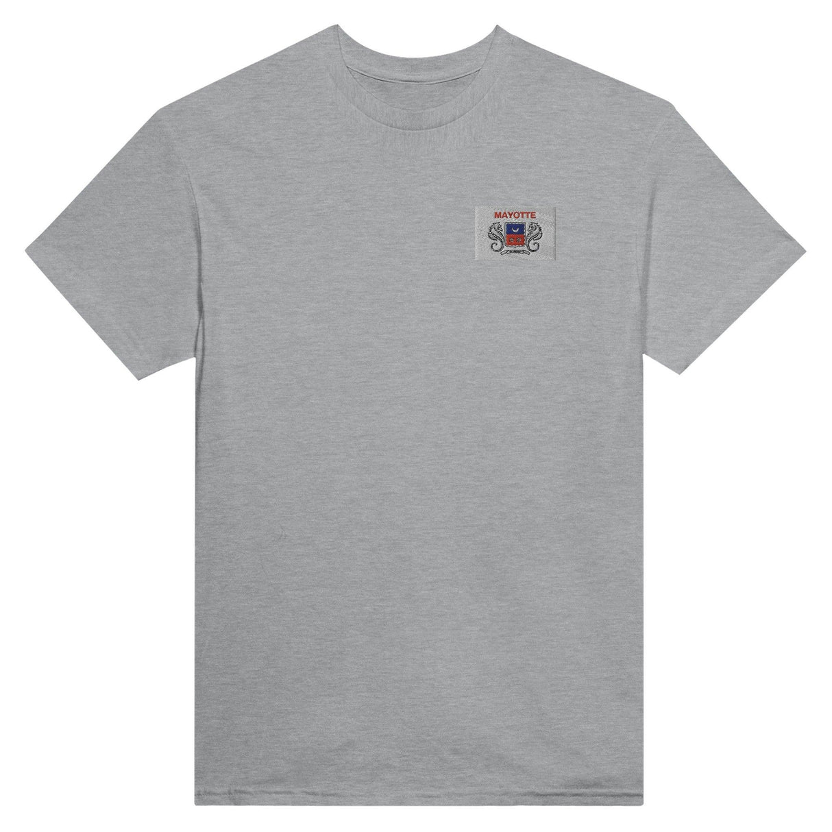 T-shirt Drapeau de Mayotte en broderie - Pixelforma