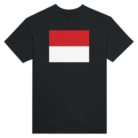 T-shirt Drapeau de Monaco - Pixelforma