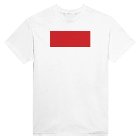 T-shirt drapeau de monaco - pixelformaflag