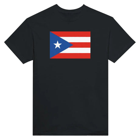 T-shirt drapeau de porto rico - pixelformaflag