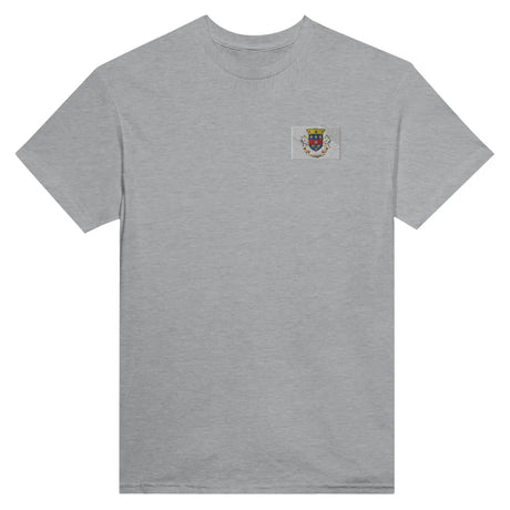 T-shirt drapeau de saint-barthélemy en broderie - pixelformaflag