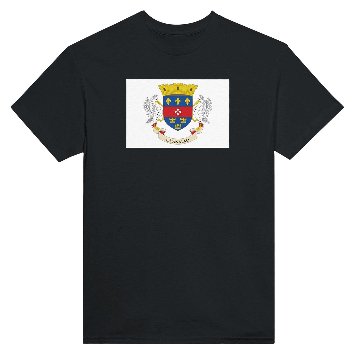 T-shirt Drapeau de Saint-Barthélemy - Pixelforma