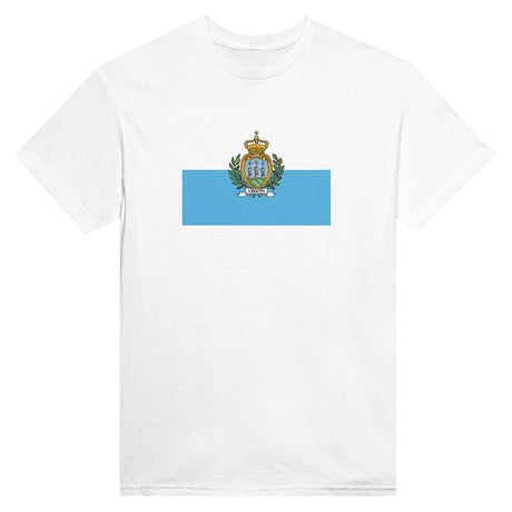 T-shirt Drapeau de Saint-Marin - Pixelforma