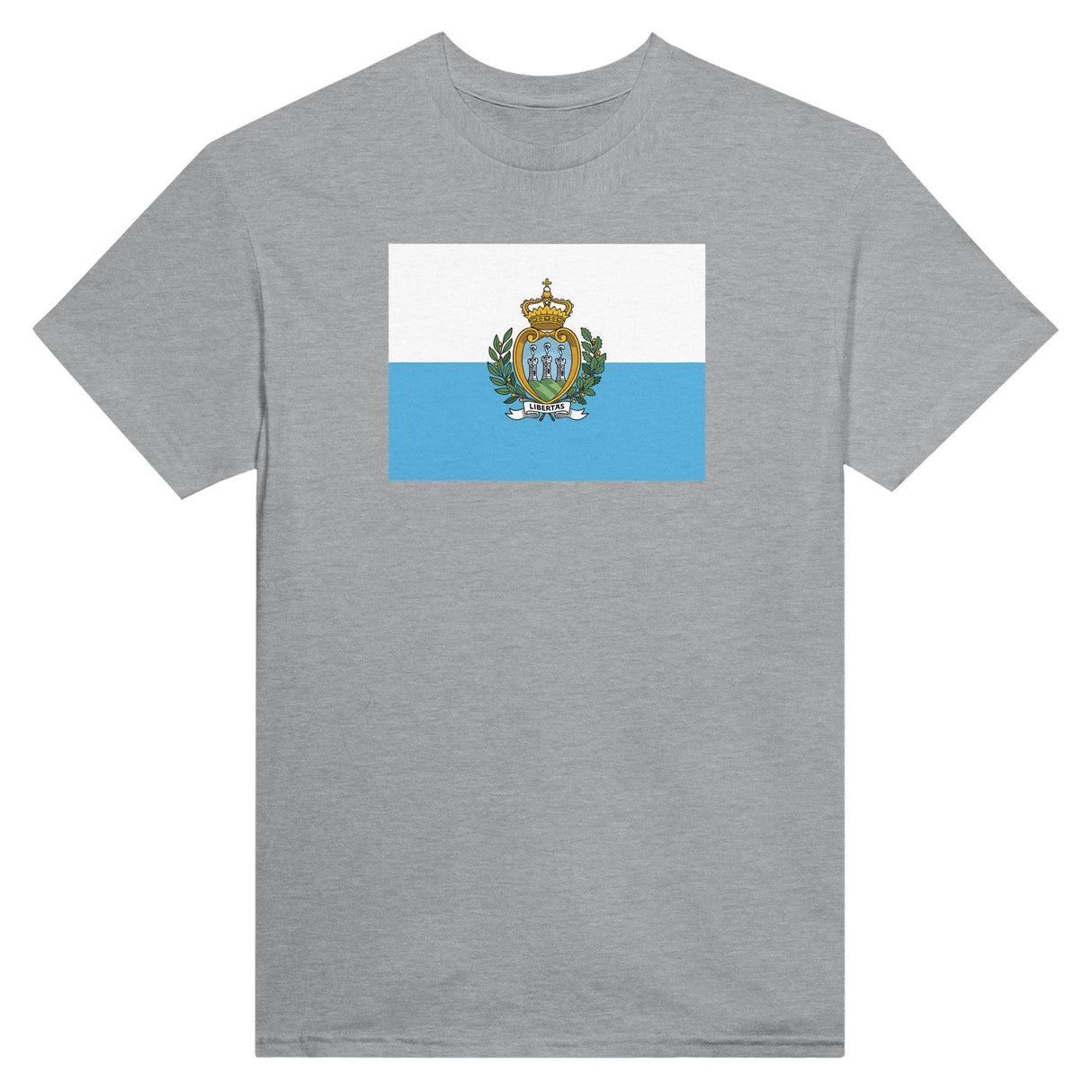 T-shirt Drapeau de Saint-Marin - Pixelforma