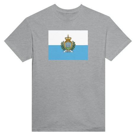 T-shirt drapeau de saint-marin - pixelformaflag