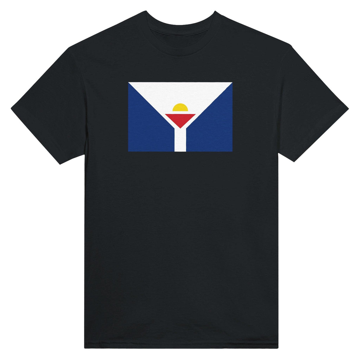 T-shirt Drapeau de Saint-Martin antilles française - Pixelforma