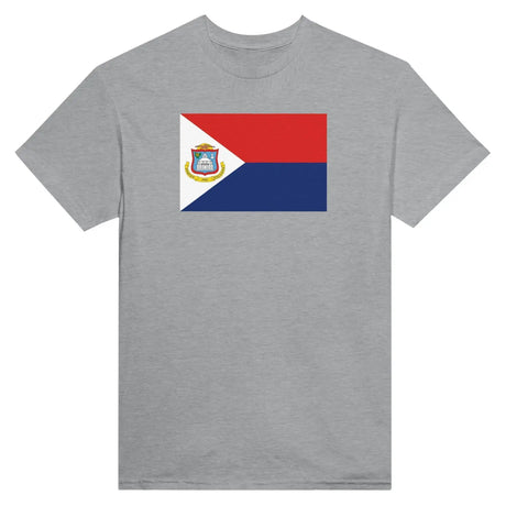 T-shirt drapeau de saint-martin - pixelformaflag