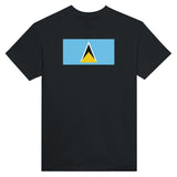 T-shirt Drapeau de Sainte-Lucie - Pixelforma 