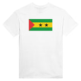 T-shirt Drapeau de Sao Tomé-et-Principe - Pixelforma