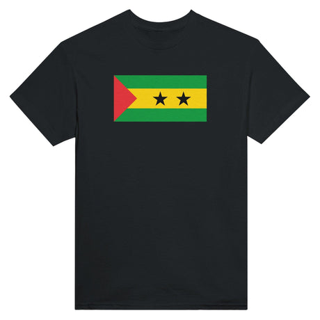 T-shirt Drapeau de Sao Tomé-et-Principe - Pixelforma 