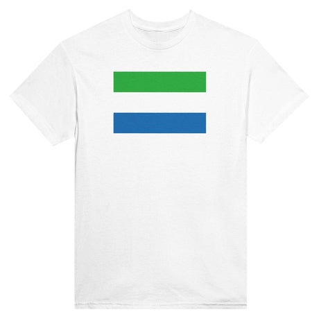 T-shirt Drapeau de Sierra Leone - Pixelforma 