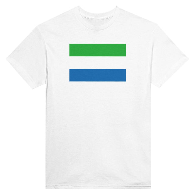 T-shirt Drapeau de Sierra Leone - Pixelforma