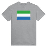 T-shirt Drapeau de Sierra Leone - Pixelforma 