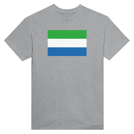 T-shirt Drapeau de Sierra Leone - Pixelforma 