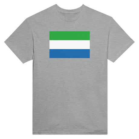 T-shirt drapeau de sierra leone - pixelformaflag