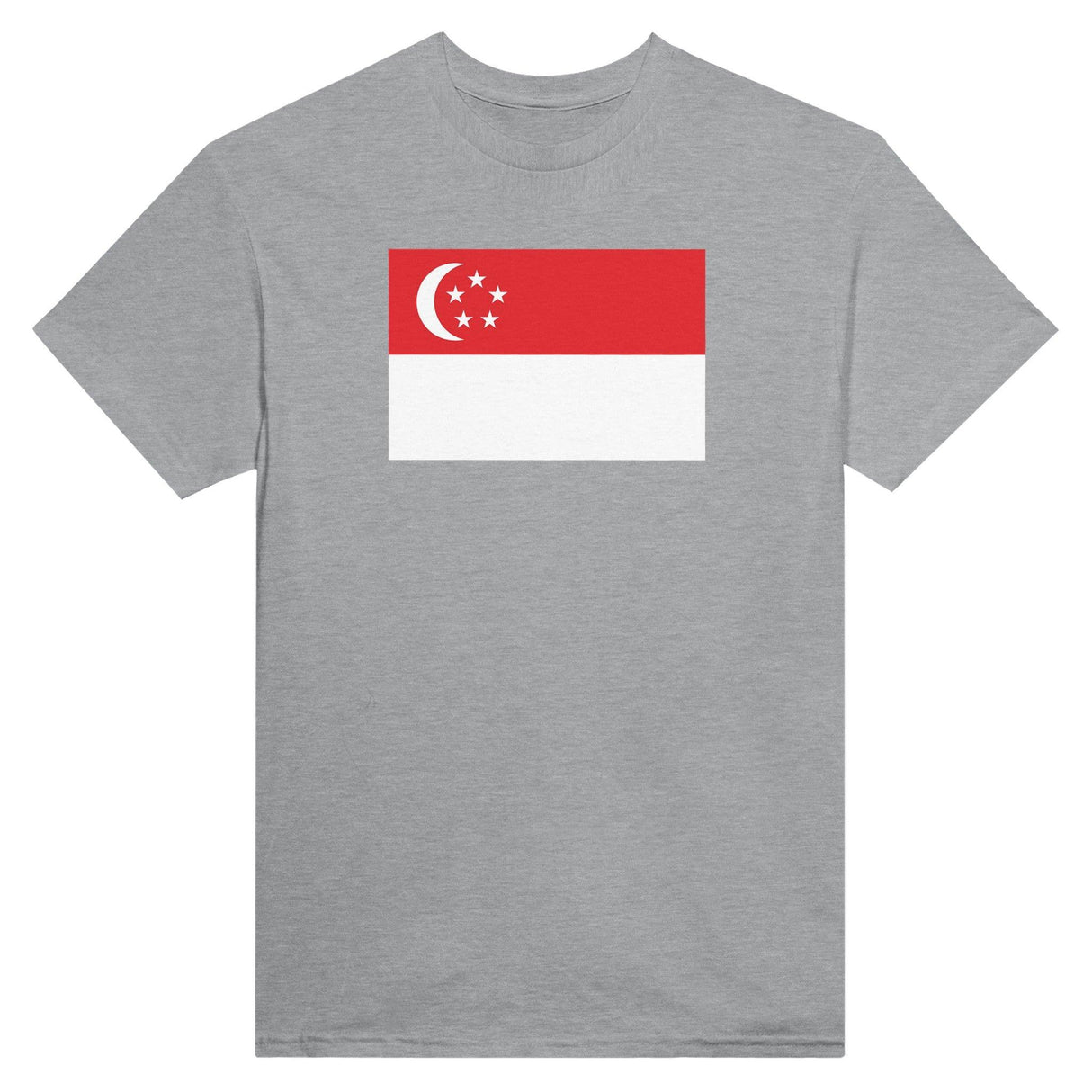 T-shirt Drapeau de Singapour - Pixelforma