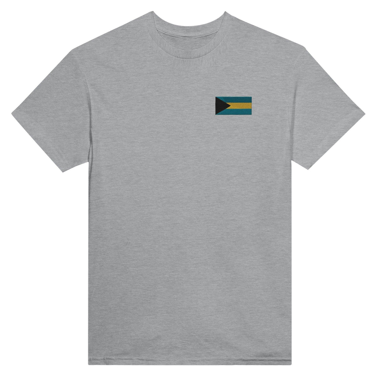 T-shirt Drapeau des Bahamas en broderie - Pixelforma 