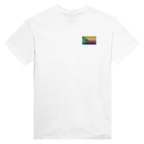 T-shirt Drapeau des Comores en broderie - Pixelforma