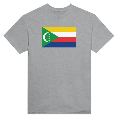 T-shirt drapeau des comores - pixelformaflag