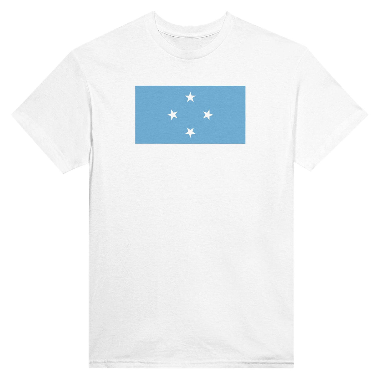 T-shirt Drapeau des États fédérés de Micronésie - Pixelforma