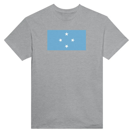 T-shirt drapeau des états fédérés de micronésie - pixelformaflag