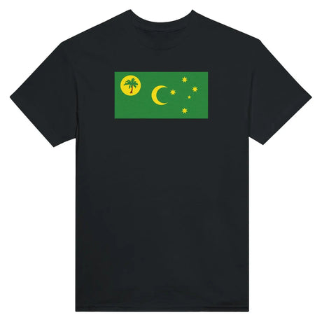 T-shirt drapeau des îles cocos - pixelformaflag