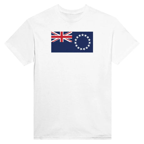 T-shirt drapeau des îles cook - pixelformaflag