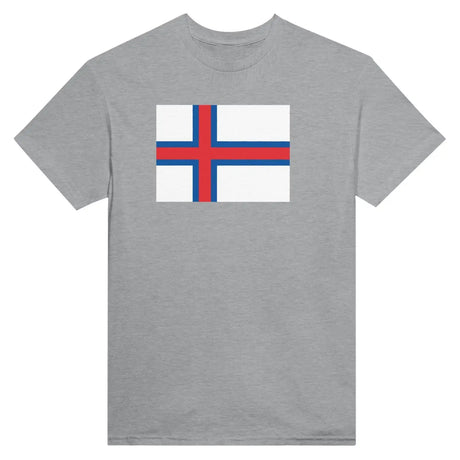 T-shirt drapeau des îles féroé - pixelformaflag