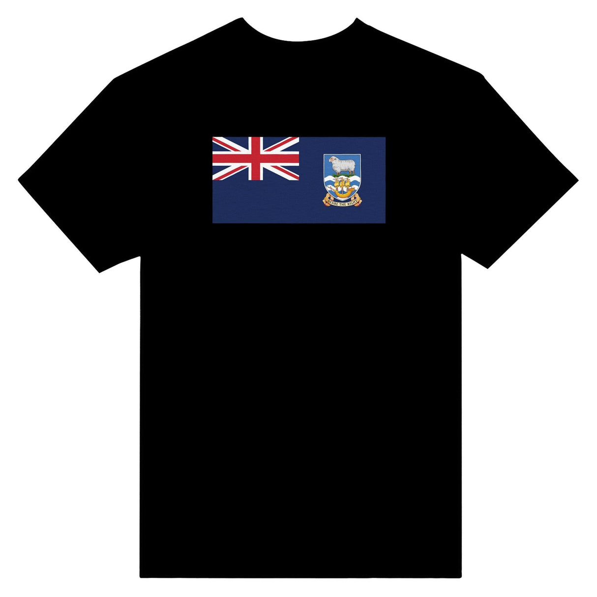T-shirt Drapeau des îles Malouines - Pixelforma