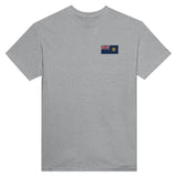 T-shirt Drapeau des Îles Turques-et-Caïques en broderie - Pixelforma