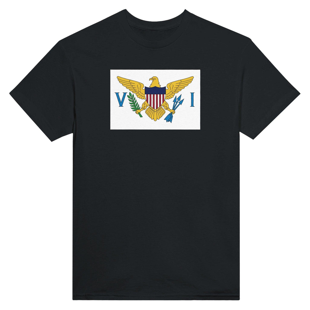 T-shirt Drapeau des Îles Vierges des États-Unis - Pixelforma 