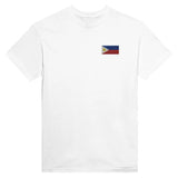 T-shirt Drapeau des Philippines en broderie - Pixelforma 