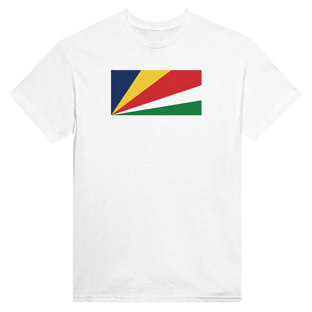 T-shirt Drapeau des Seychelles - Pixelforma 