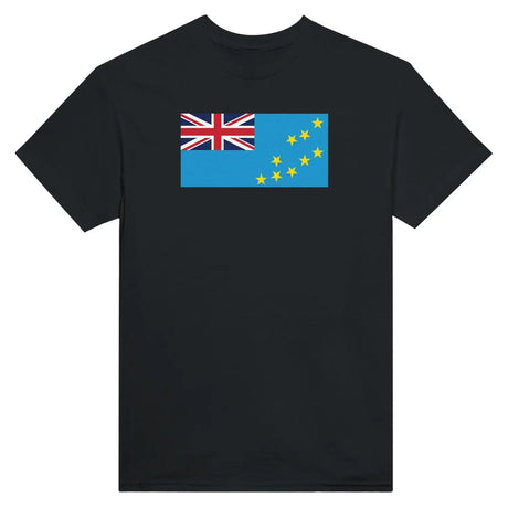 T-shirt drapeau des tuvalu - pixelformaflag