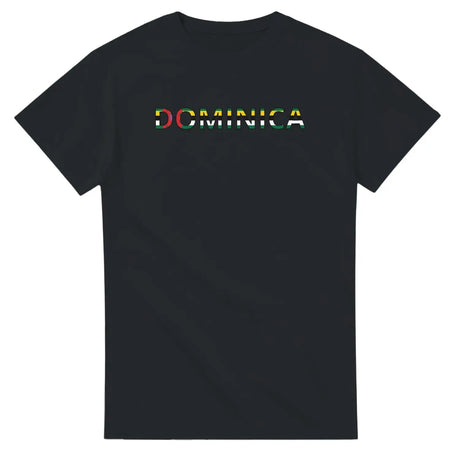 T-shirt drapeau dominique - pixelforma