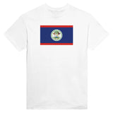 T-shirt Drapeau du Belize - Pixelforma 