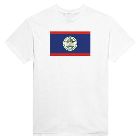 T-shirt Drapeau du Belize - Pixelforma 