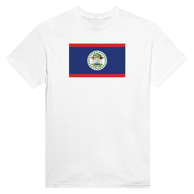 T-shirt Drapeau du Belize - Pixelforma