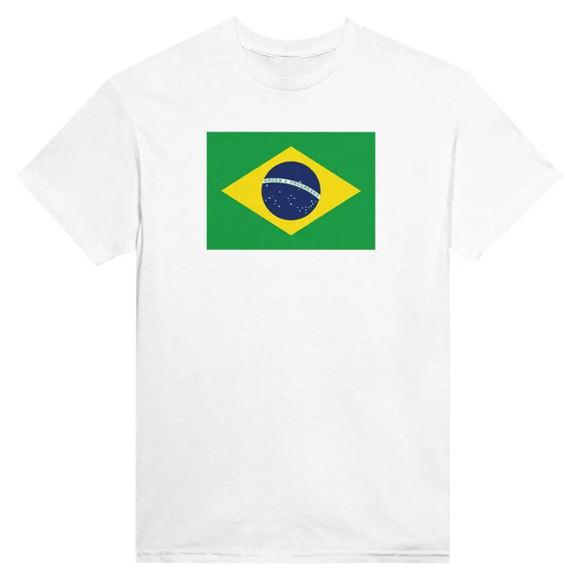 T-shirt Drapeau du Brésil - Pixelforma 