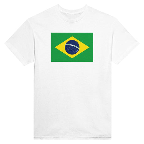 T-shirt Drapeau du Brésil - Pixelforma 