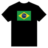 T-shirt Drapeau du Brésil - Pixelforma