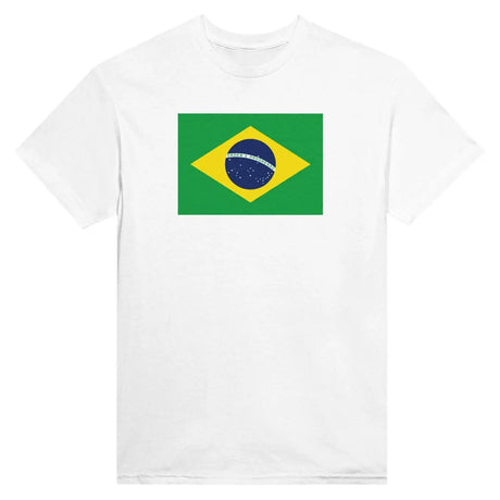 T-shirt drapeau du brésil - pixelformaflag