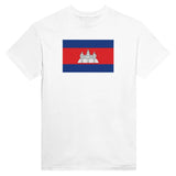 T-shirt Drapeau du Cambodge - Pixelforma 