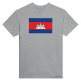 T-shirt Drapeau du Cambodge - Pixelforma 