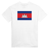 T-shirt Drapeau du Cambodge - Pixelforma