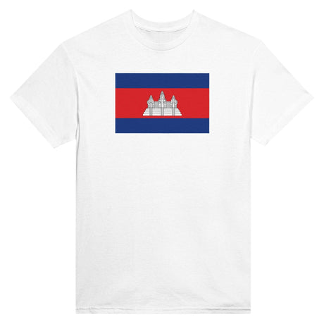 T-shirt Drapeau du Cambodge - Pixelforma 