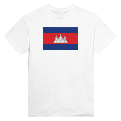 T-shirt Drapeau du Cambodge - Pixelforma