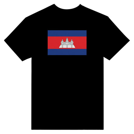 T-shirt Drapeau du Cambodge - Pixelforma 