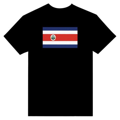 T-shirt Drapeau du Costa Rica - Pixelforma 