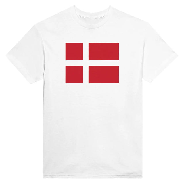 T-shirt Drapeau du Danemark - Pixelforma 